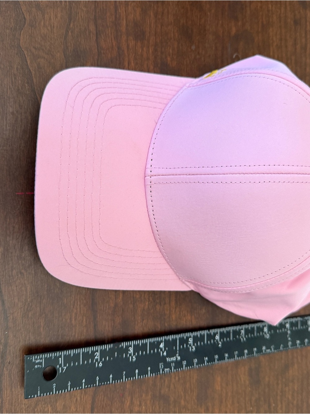 POPFLEX Pastel Pink Disney Sleeping Beauty Crown Curved-Brim Cap